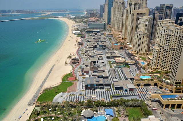 شاطئ الجميرة المفتوح أجمل شواطئ دبي